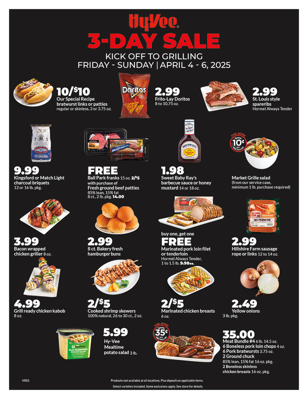 3-Day Sale Grilling