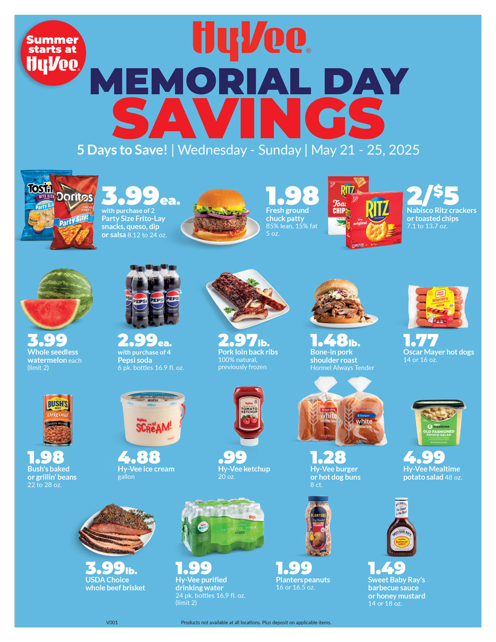 Memorial Day Savings