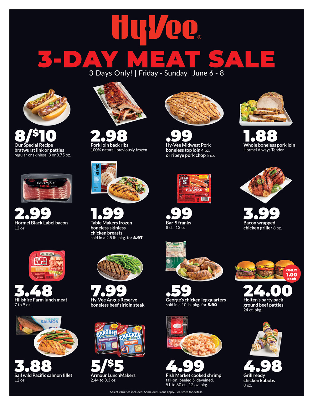 3 Day Meat Sale