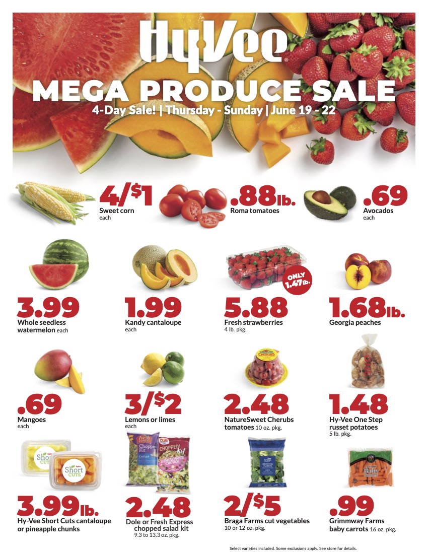 Mega Produce Sale