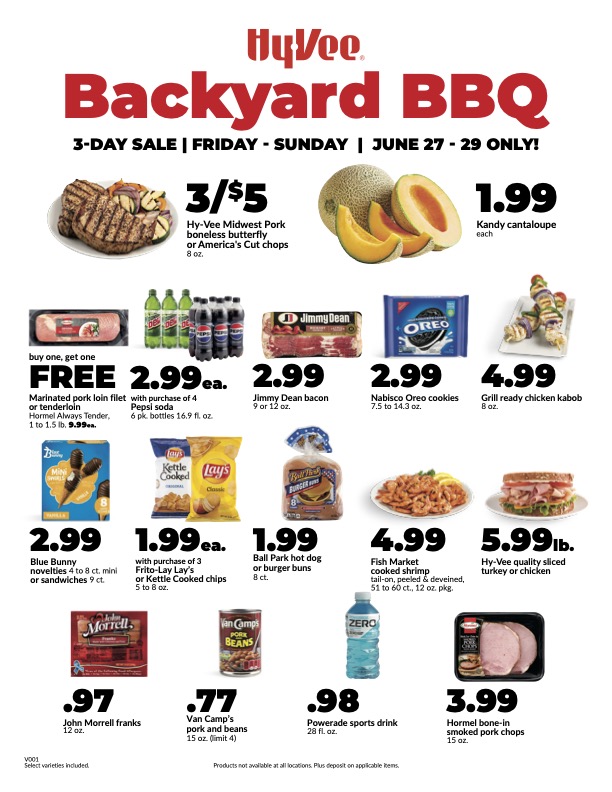 3-DAY SALE BACKYARD BBQ