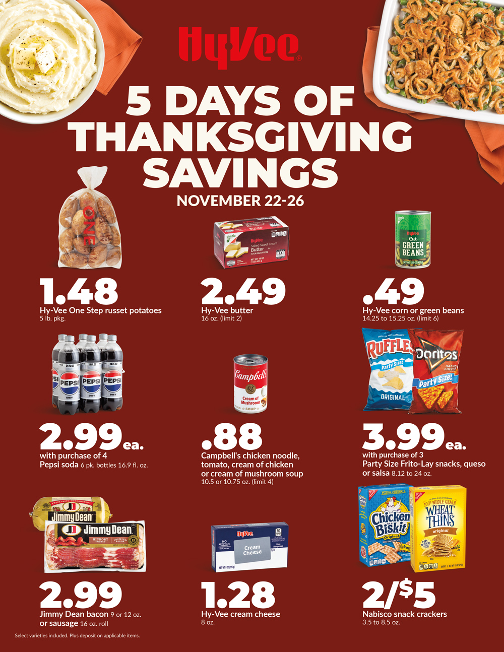 5 Day Price & Item Sale