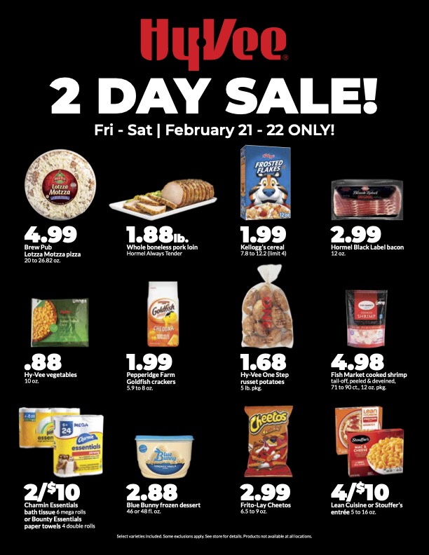 2 Day Sale