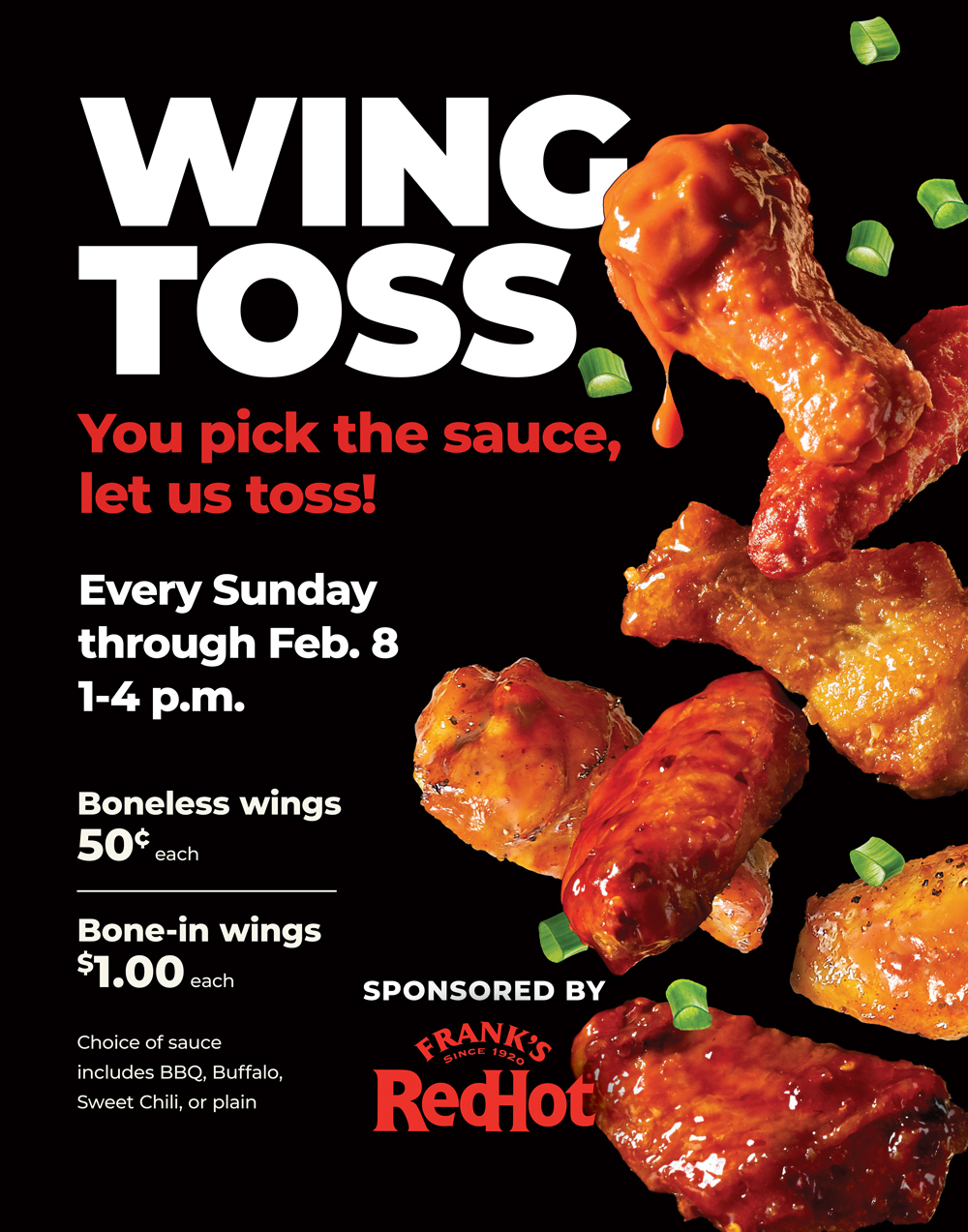 February 8, 2026. Wing Toss.