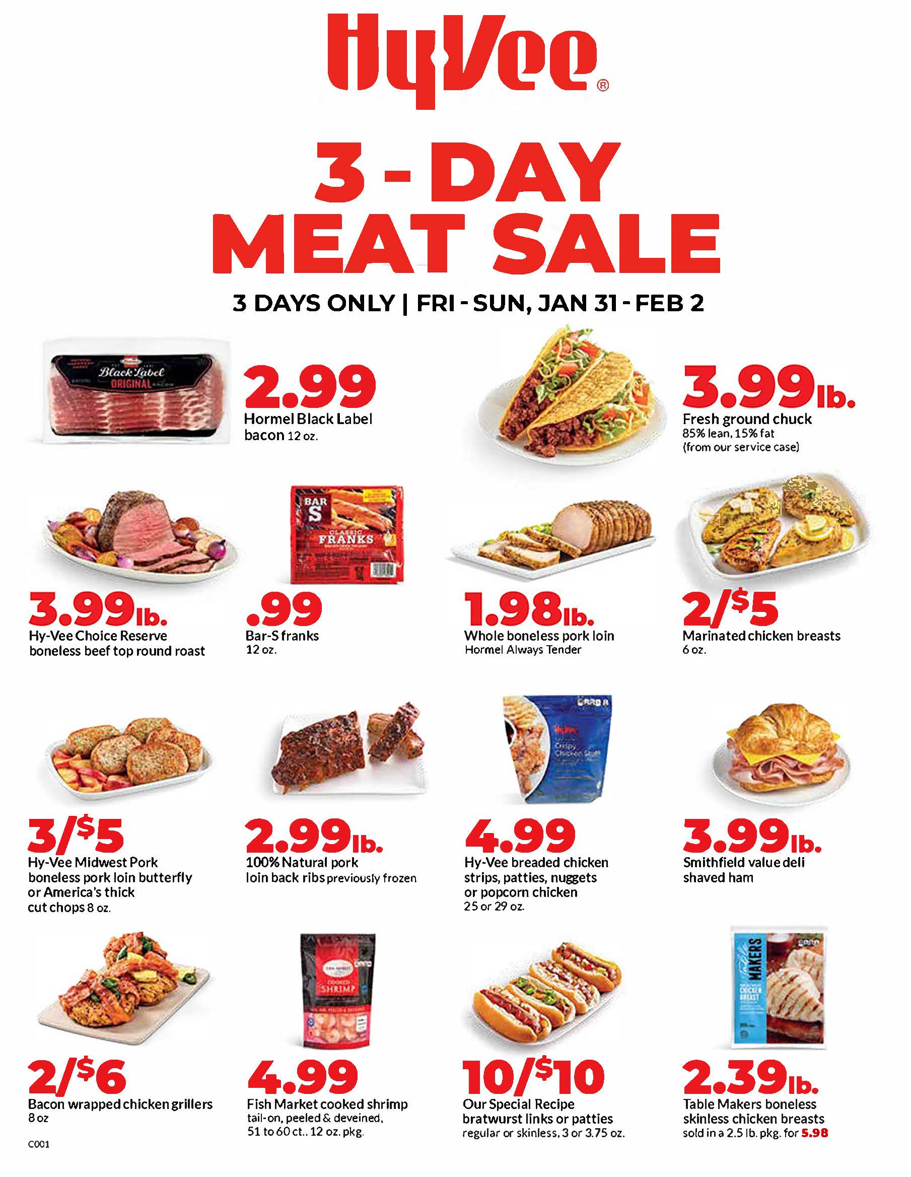 3-Day Meat Sale