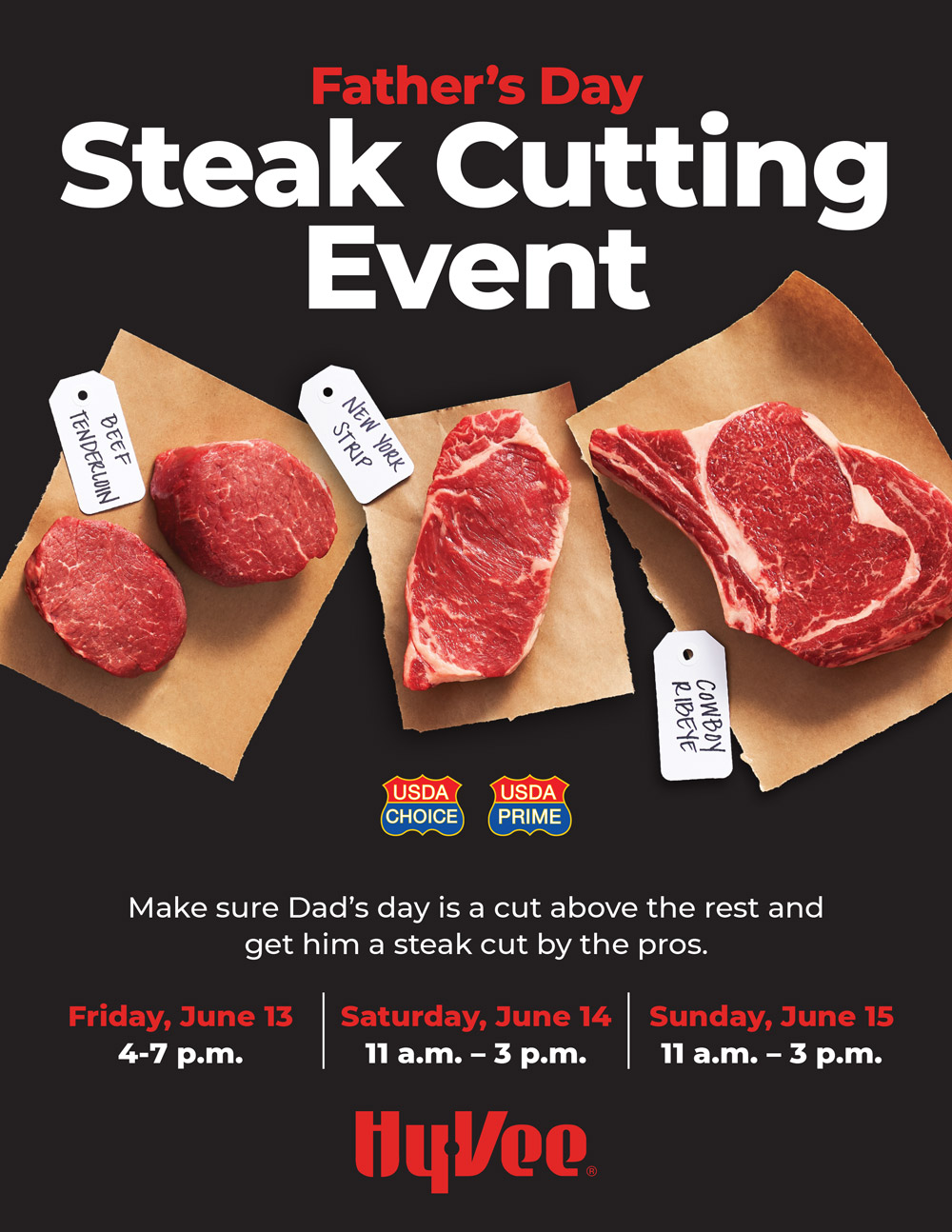 steak cutting event